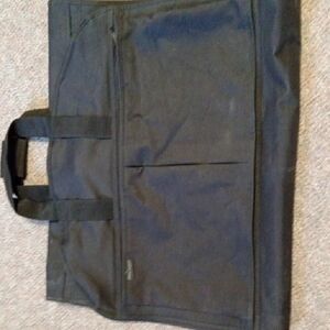 Elegant Black Travel Garment Bag